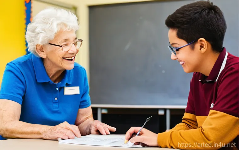 미술교육사 강의 기획과 운영 - **Image Prompt 1: Vibrant Community Art Spaces**
    A diverse group of adults and seniors, all dres...